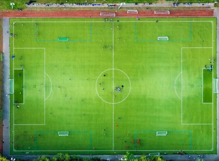 Aerial view, sports centre Wattenscheid-West Berliner Straße, Leithe, Bochum, Ruhr area, North