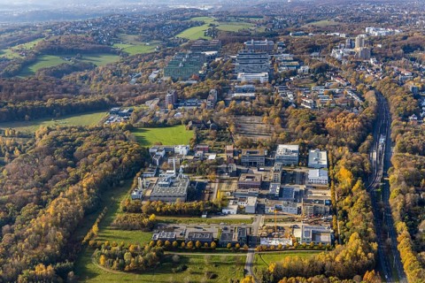 Technology Quarter, Ruhr-Universität Bochum, Leonardo-Da-Vinci-Platz, Querenburg, Bochum, Ruhr