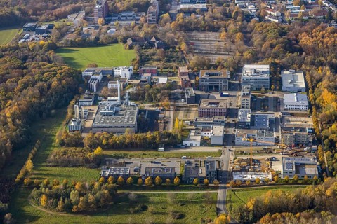 Technology Quarter, Ruhr-Universität Bochum, Leonardo-Da-Vinci-Platz, Querenburg, Bochum, Ruhr