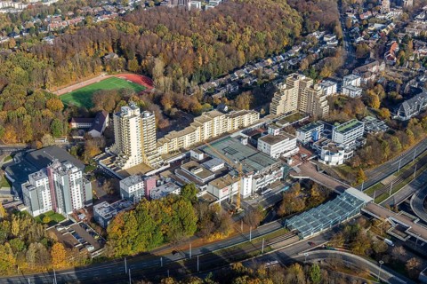 Uni-Center Bochum, Ruhr-Universität Bochum, RUB, Querenburg, Bochum, Ruhr area, North