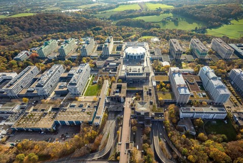 Ruhr-Universität Bochum, RUB, Querenburg, Bochum, Ruhr area, North Rhine-Westphalia, Germany,