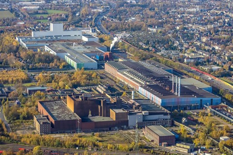 Thyssenkrupp Steel Europe AG Bochum plant, Kruppwerke, Bochum, Ruhr area, North Rhine-Westphalia,