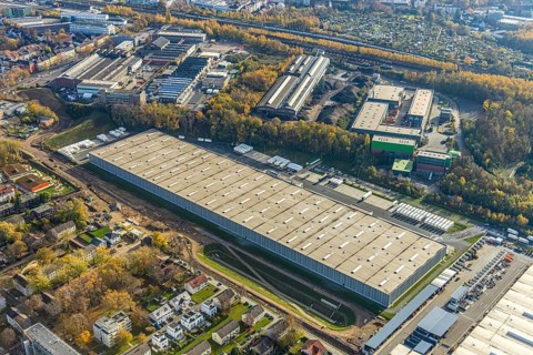 DSV Stuttgart GmbH freight forwarding service, Kruppwerke, Bochum, Ruhr area, North