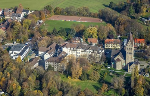 Maria-Hilf Hospital Vein Centre, Church of St. Elisabeth, Bergen, Bochum, Ruhr area, North