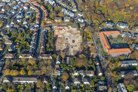 Berufsgenossenschaft Rohstoffe & chemische Industrie, construction site demolition of former