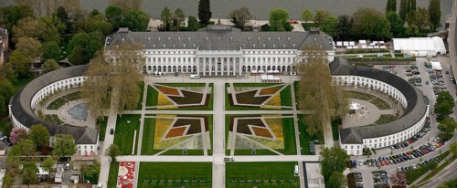 Aerial view, Federal Garden Show 2011 - Koblenz transformed - 15 April to 16 October 2011,