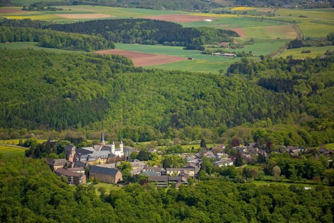 Steinfeld Monastery, monastery in Kall, Benedictine Abbey, Kall, Eifel, North Rhine-Westphalia,