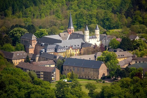 Steinfeld Monastery, monastery in Kall, Benedictine Abbey, Kall, Eifel, North Rhine-Westphalia,