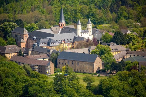 Steinfeld Monastery, monastery in Kall, Benedictine Abbey, Kall, Eifel, North Rhine-Westphalia,