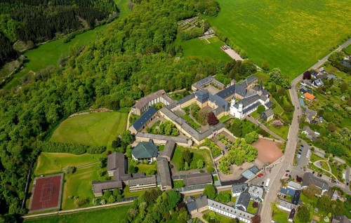 Steinfeld Monastery, monastery in Kall, Benedictine Abbey, Kall, Eifel, North Rhine-Westphalia,