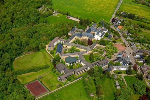 Steinfeld Monastery, monastery in Kall, Benedictine Abbey, Kall, Eifel, North Rhine-Westphalia,