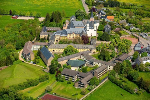 Steinfeld Monastery, monastery in Kall, Benedictine Abbey, Kall, Eifel, North Rhine-Westphalia,