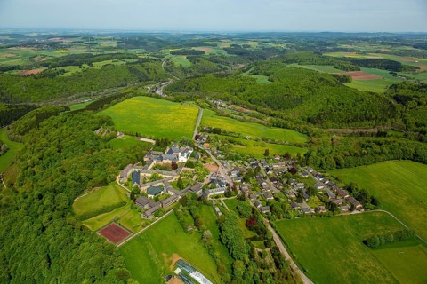 Steinfeld Monastery, monastery in Kall, Benedictine Abbey, Kall, Eifel, North Rhine-Westphalia,