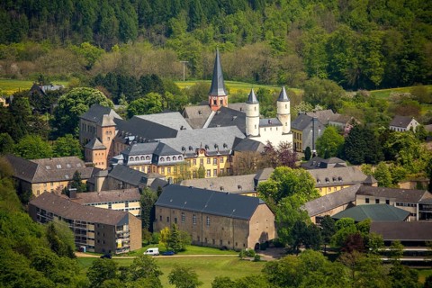 Steinfeld Monastery, monastery in Kall, Benedictine Abbey, Kall, Eifel, North Rhine-Westphalia,