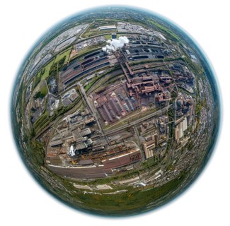 Dillinger Hütte, AG der Dillinger Hüttenwerke, rolling mill, steel mill, Saarstahl AG, Dillingen,