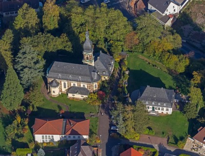 Neo-baroque protestant churchBlieskastel, architect Ludwig Wagner baroque style, Blieskastel,