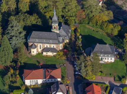 Neo-baroque protestant churchBlieskastel, architect Ludwig Wagner baroque style, Blieskastel,