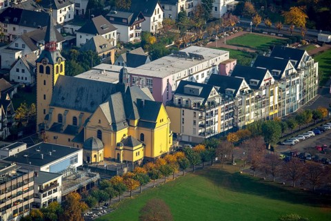 Church of St Peter and Paul Bad Hlnningen, Bad Breisig, Neuwied district, Rhineland-Palatinate,