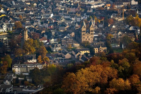 Maria Himmelfahrt, Church of Our Dear Lady - Mariendom, Dom zu Andernach, Der Runde Turm,