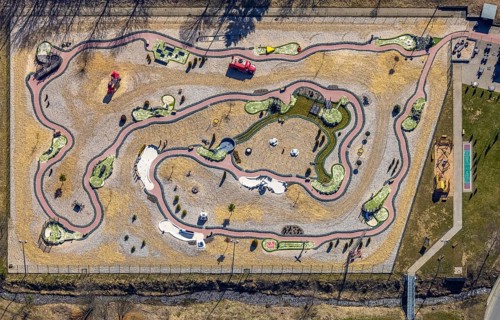 Miniature golf course AdventureGolf Winterberg Hildfeld, Grönebach, Winterberg, Sauerland, North