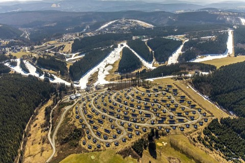 Landal Ferienpark Winterberg, Winterberg, Sauerland, North Rhine-Westphalia, Germany, DE, Europe,