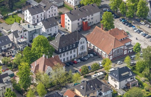 Aerial photograph, Jobcenter EN Regionalstelle Witten / Wetter / Herdecke - Außenstelle Wetter,