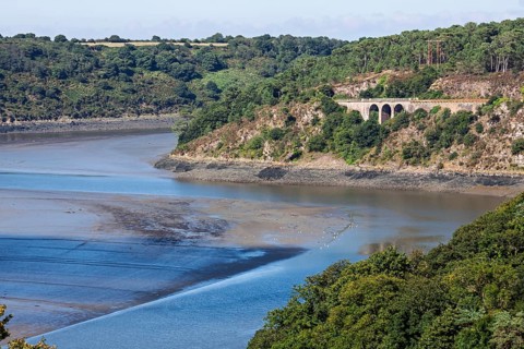 Trieux estuary, Brittany, France