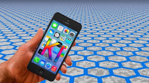 Symbol photo, new smartphone generation, AI, AI as an information aid, ChatGBT, OpenAI, chatbot,