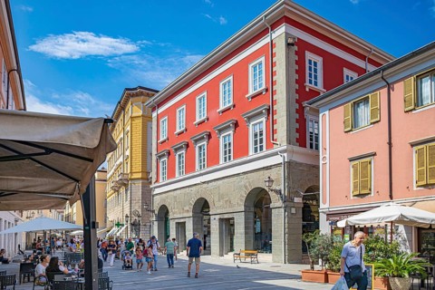 Plazza di Cavana in Trieste, Friuli-Venezia Giulia, Italy