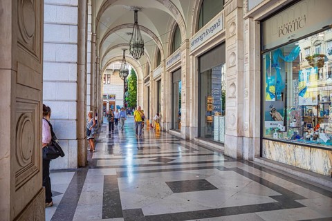 Via Giosue Carducci from Trieste, Friuli-Venezia Giulia, Italy