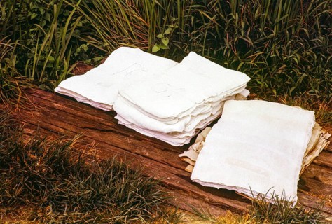Unsmoked sheets of rubber piled up on roadside, Pahang, Malaya, Malaysia, south east Asia 1963