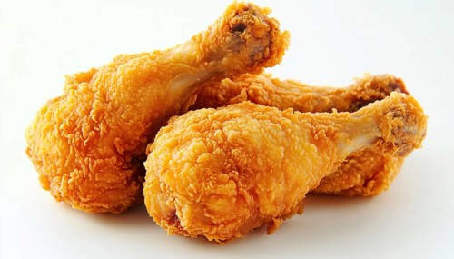 Delicious Crispy Fried Chicken: Quick And Convenient Fast Food Option For Chicken Lovers. Perfectly