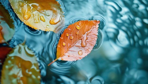 Make A Statement With Botanical Wall Art: Foliage Art With Water. Abstract Plant Art For Your Home