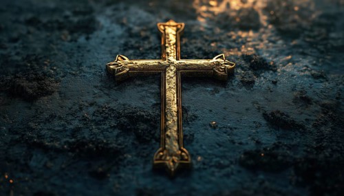 Symbol Of Christianity, Christian Cross, Is A Significant Emblem In Many Religions. It Represents