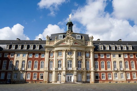 Prince Bishop's Castle, Fürstbischöflichen Schloss, Westphalian Wilhelms University, Münster, North