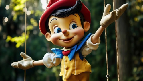 A Wooden Puppet Named Pinocchio Learns Valuable Life Lessons As He Embarks On A Series Of