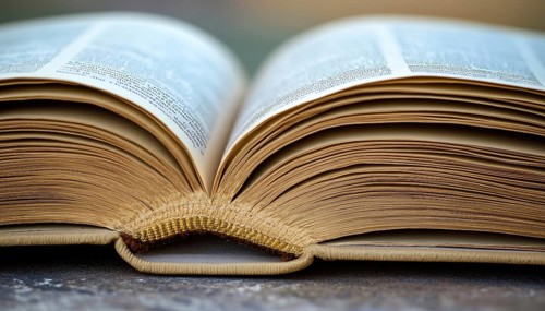 Close-Up Of Pages In An Open Book: A Detailed View Of The Contents Within The Book, Showcasing The
