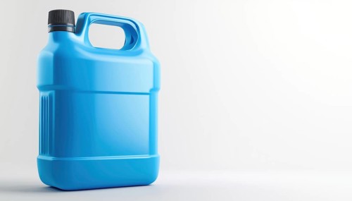 Antifreeze Jerry Can For Auto Service And Car Repair On White Background: Essential Tool For