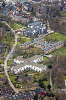 Aerial view, Aso Altenpflegeeinrichtungen, Häuslicher Pflegedienst Der Elly-Heuss-Knapp-Stiftung,