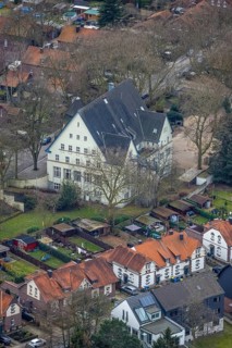 Aerial view, Stemmersberg housing estate, former miners' housing estate, Stemmersberg municipal