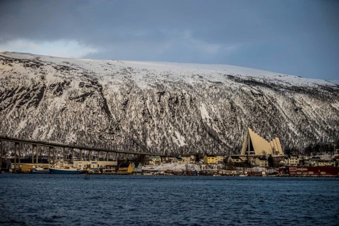 Norway Tromsø winter cold mountains
