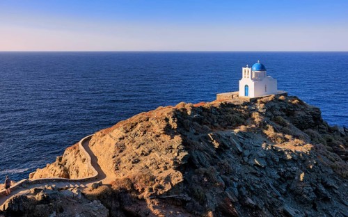 Seven Martyrs Church, Kastro, Sifnos Island, Cyclades Islands, Greece