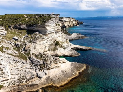 Cliffs, Bonifacio, Corsica, France