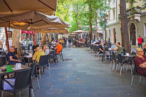 Via le Venti Settembre from Trieste, Friuli-Venezia Giulia, Italy