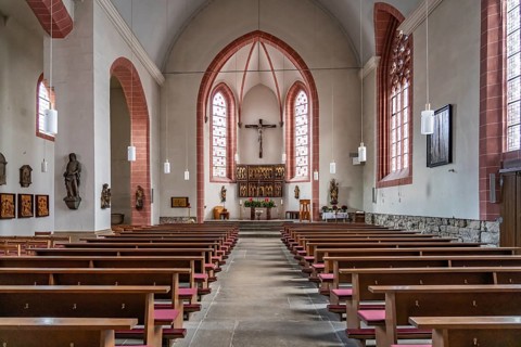 Parish Church of St Lawrence in Erfurt, Thuringia, Germany