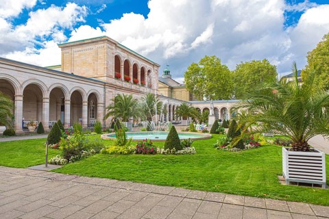 Bavarian State Spa and Spa Garden in Bad Kissingen, Bavaria, Germany