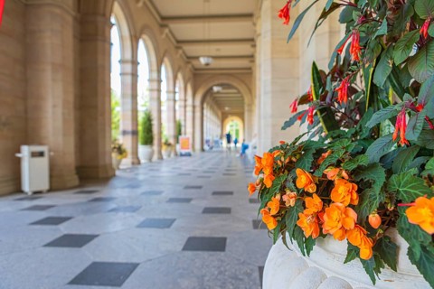 Bavarian State Spa and Spa Garden in Bad Kissingen, Bavaria, Germany