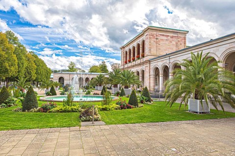 Bavarian State Spa and Spa Garden in Bad Kissingen, Bavaria, Germany