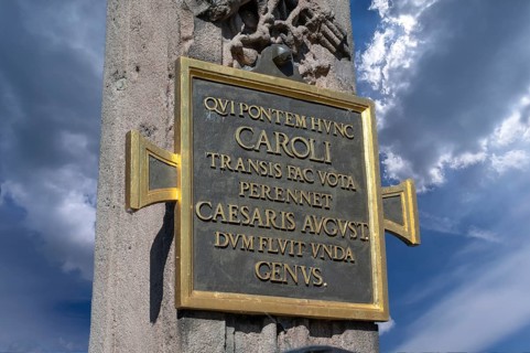 Plaque of thanks to Charles VI from the people and council of the city of Nuremberg, Charles