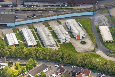 Aerial photograph, HSPV North Rhine-Westphalia, University of Applied Sciences for Police and